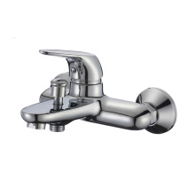 Professional Supplier Chrome Plating Bath Faucet Bathroom Taps, Wall Mount Bathroom Shower Faucet Brass Bath Mixer Taps